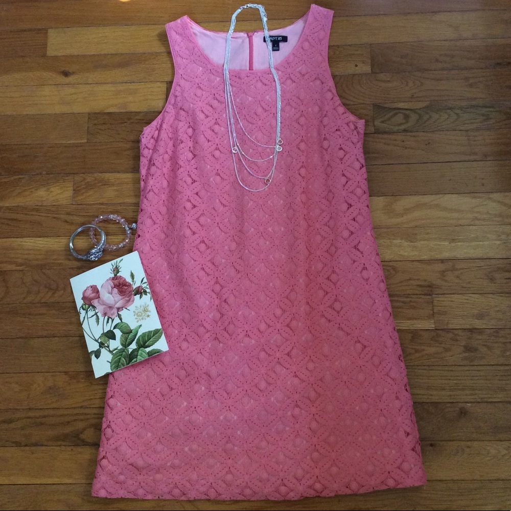 Pink Lace Dress